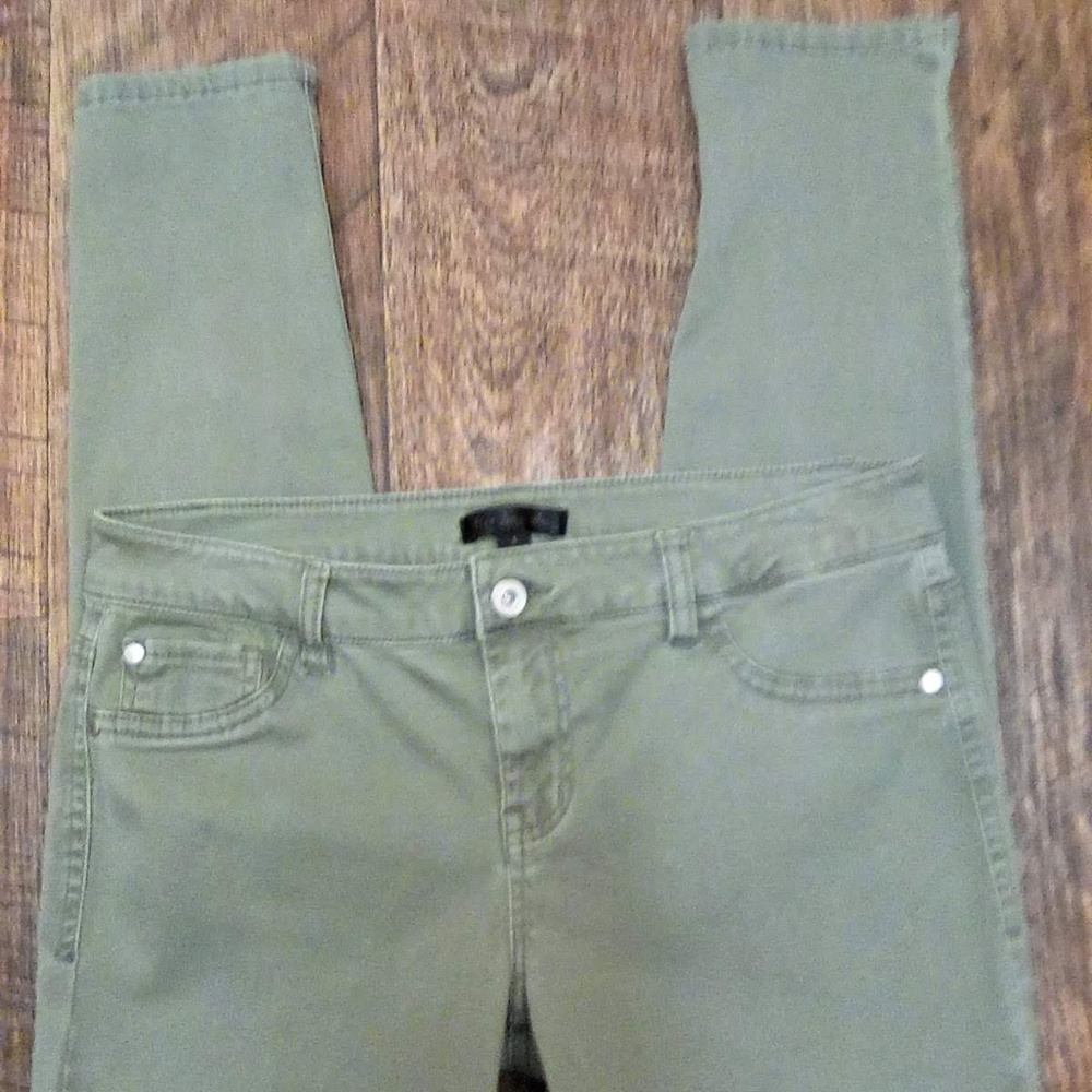 Fire Los Angeles Olive Color Skinny Jeans SZ 5